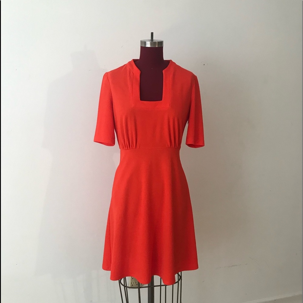 Mod Square Neck Dress